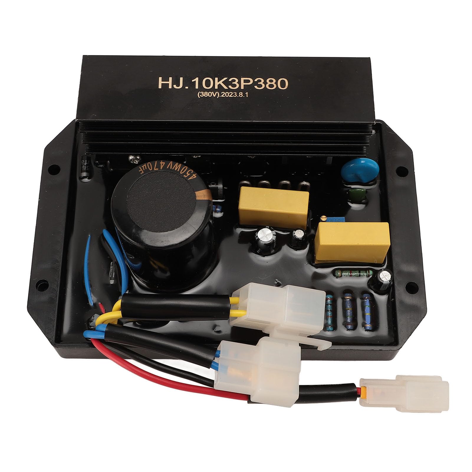 Gasoline Generator Automatic Voltage Regulator AVR Stabilizer 380V Compact Durable Design - Voltage Stabilization, Smooth Operation, Easy Installation