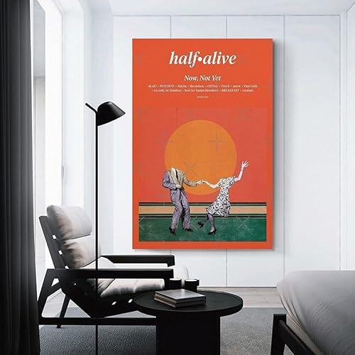 Miniatura 3 de DAXXIN Half Alive NOW,NOT YET 2019 1 - Póster de lienzo decorativo para pared, pintura artística para sala de estar, dormitorio, regalo, sin marco,