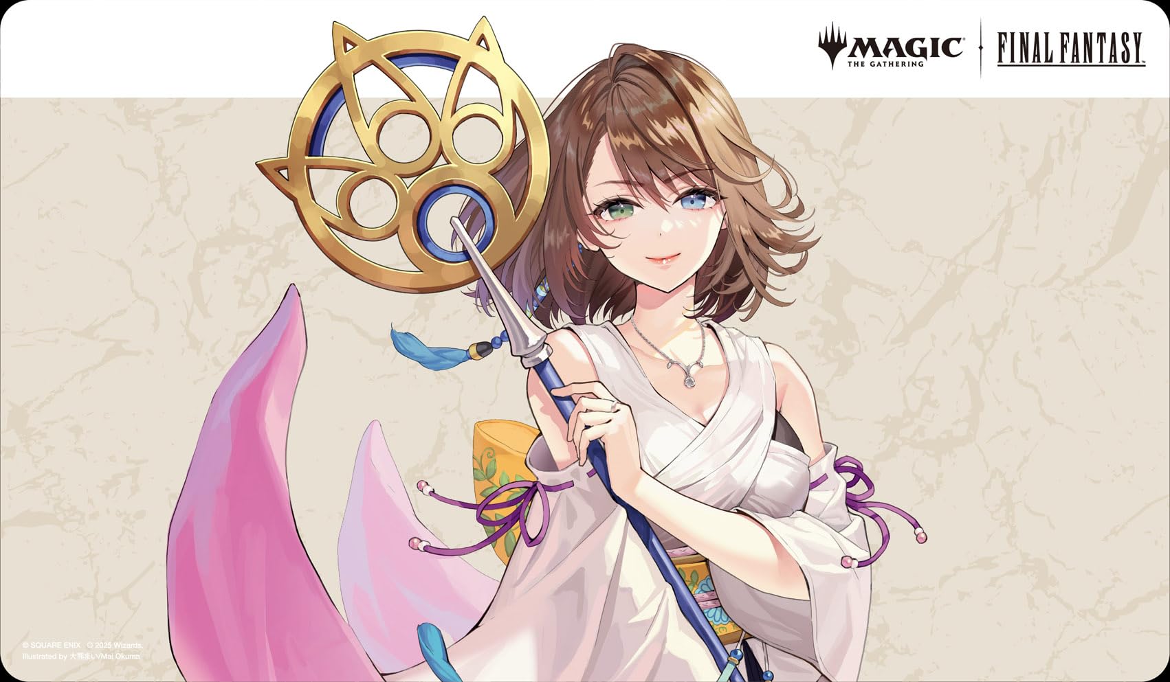 マジック：ザ・ギャザリング プレイマット　ユウナ Amazon.co.jp: 『マジック：ザ・ギャザリング――FINAL FANTASY