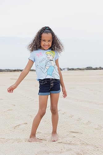 Miniatura 2 de Disney Camisetas Gráficas Mickey Mouse Minnie Mouse para Niñas (4 unidades) de Bebé a Niño Grande