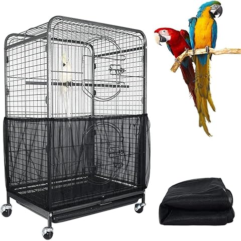 Funda Ajustable de Jaula de Pájaros ASOCEA Cover