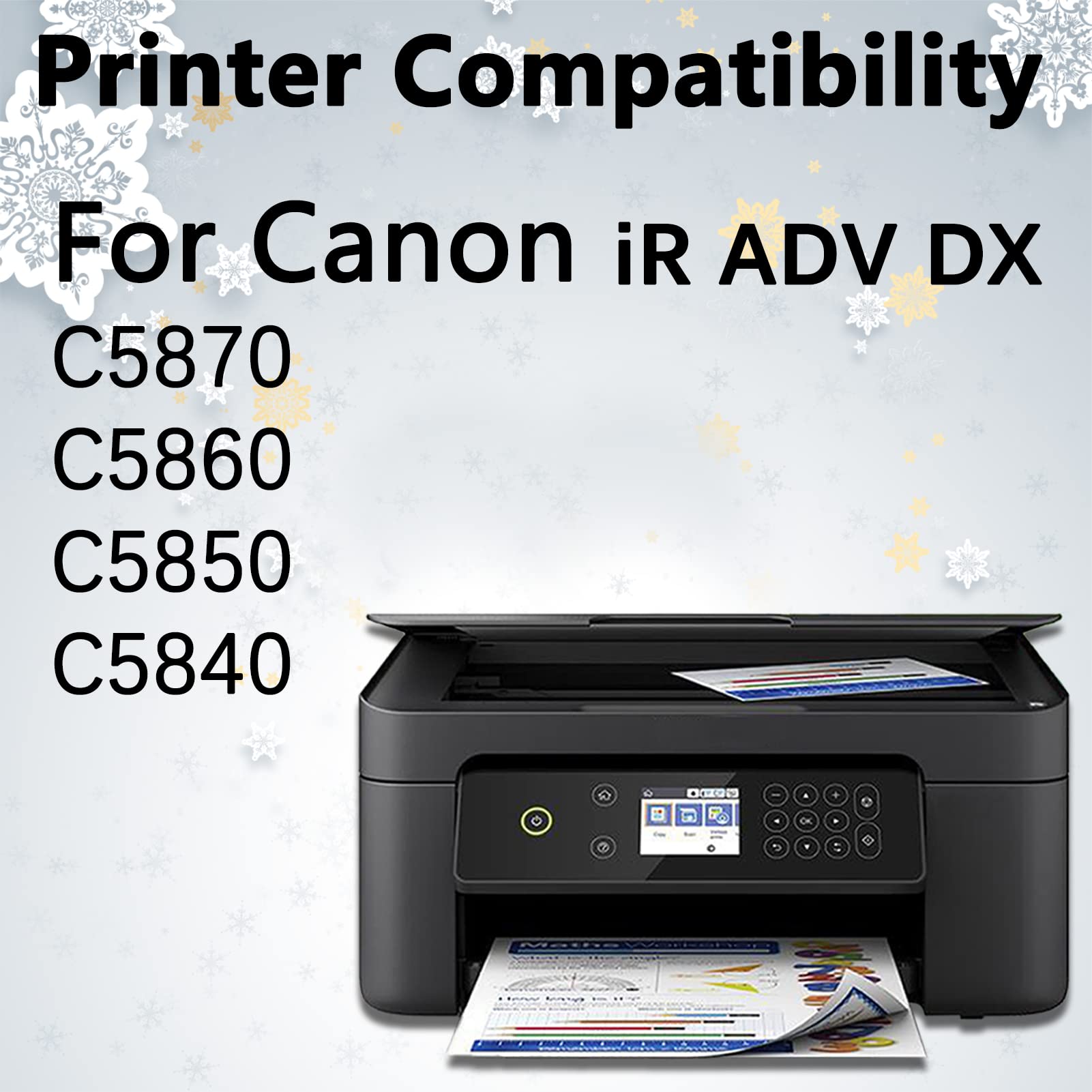 プリンター・複合機 Canon NPG-83 Amazon.com: NPG83 Replacement Toner Cartridge, for Canon IR ADV DX