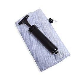 Champion Sports Rhino Playground Ball Set, 8.5D -Two-Ply, Nylon Wound - Set of 6 Colors With Bag and Pump