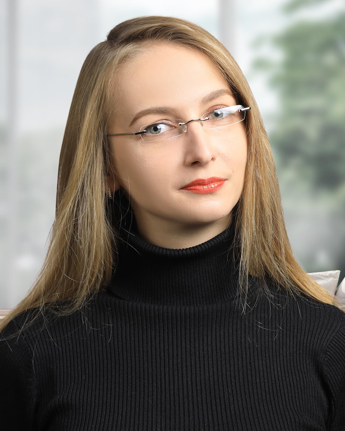 LUFF przenośne mini okulary do czytania ulepszenie lekkich czytelników dla mężczyzn i kobiet z klipsem do długopisu tuba etui