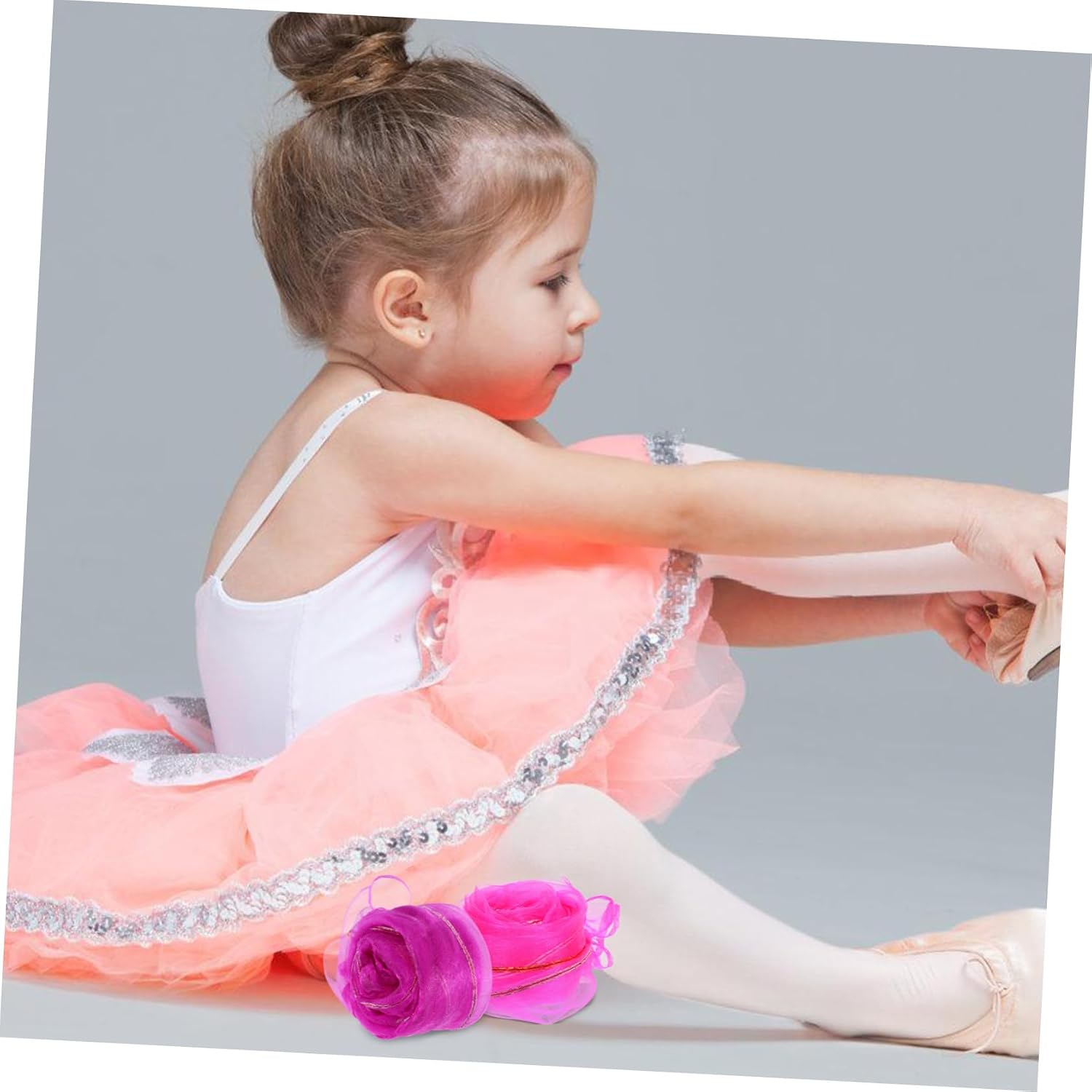 Milisten 10pcs Dance Scarves Soft Lightweight Chiffon Square Scarves for Juggling and Preschool Performance Multicolor Play Towel for Creative Movement Fun Activities for Boys
