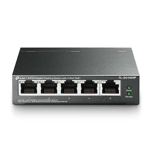 TP-Link TL-SG1005P 5-Port Gigabit PoE Switch