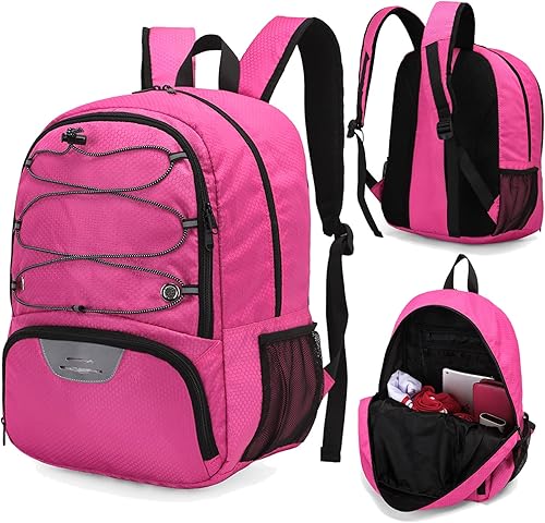 Miniatura 4 de Bolsa de fútbol juvenil, mochila y mochila de fútbol para baloncesto de fútbol, con compartimento para bolas, paquete de tacos separados