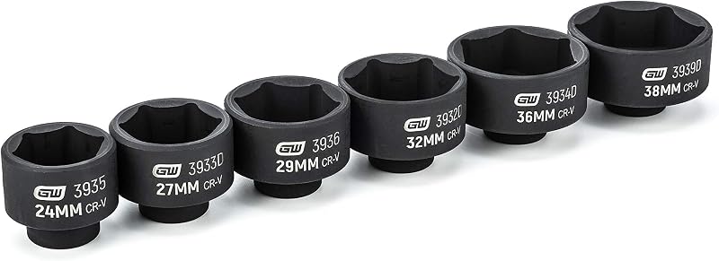 6 Pc. Oil Canister Socket Set Service Kit, 41890