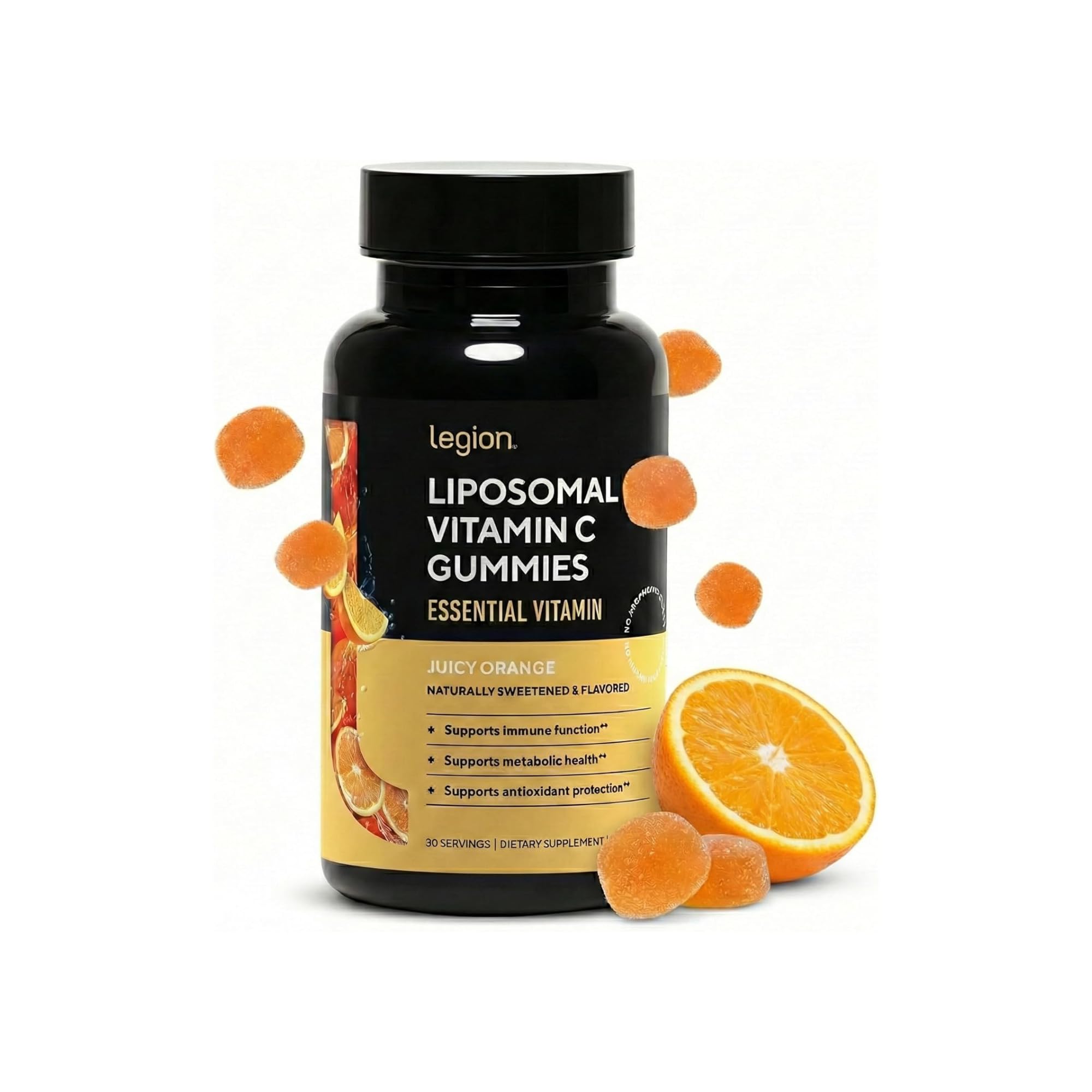 LEGION Vitamina C lipossomal 500 mg, 60 gomas