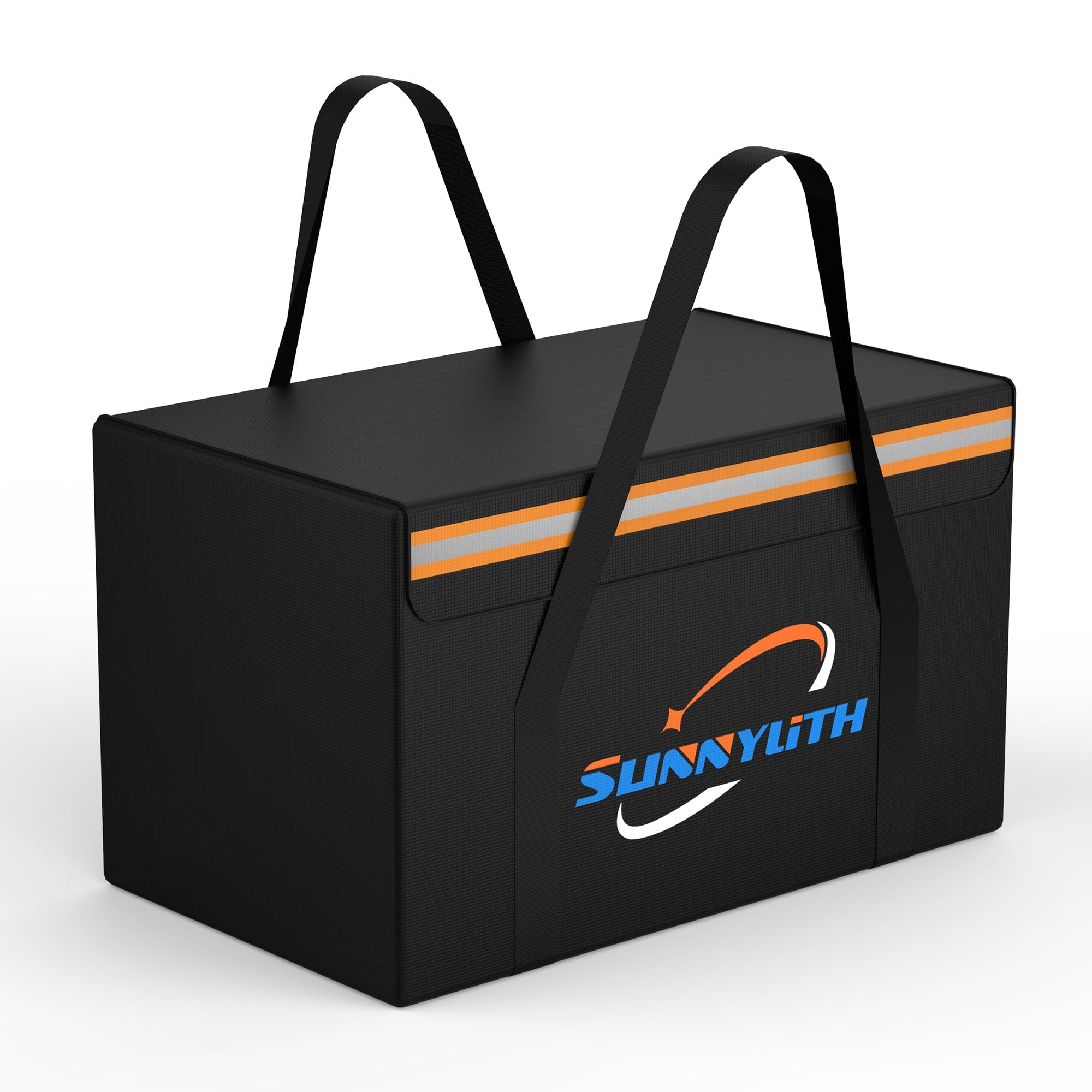 12V 100Ah LiFePO4 Batteria al litio Fireproof Safe Bag, grande capacità a prova di esplosione Lipo Battery Bag per la ricarica e la conservazione, 14 × 9.5 × 7.8 "scatola impermeabile