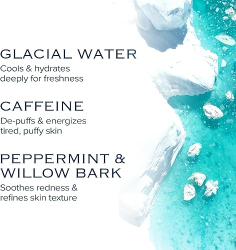 Miniatura 4 de Ice Sorbet Toner Pads  Toallitas de preparación de la piel para hinchazón, bolsas debajo de los ojos y estiramiento facial instantáneo, almohadillas