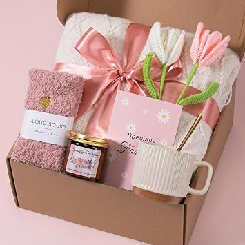 Birthday Gifts for Mom Grandma Wife Daughter Friend, Pink