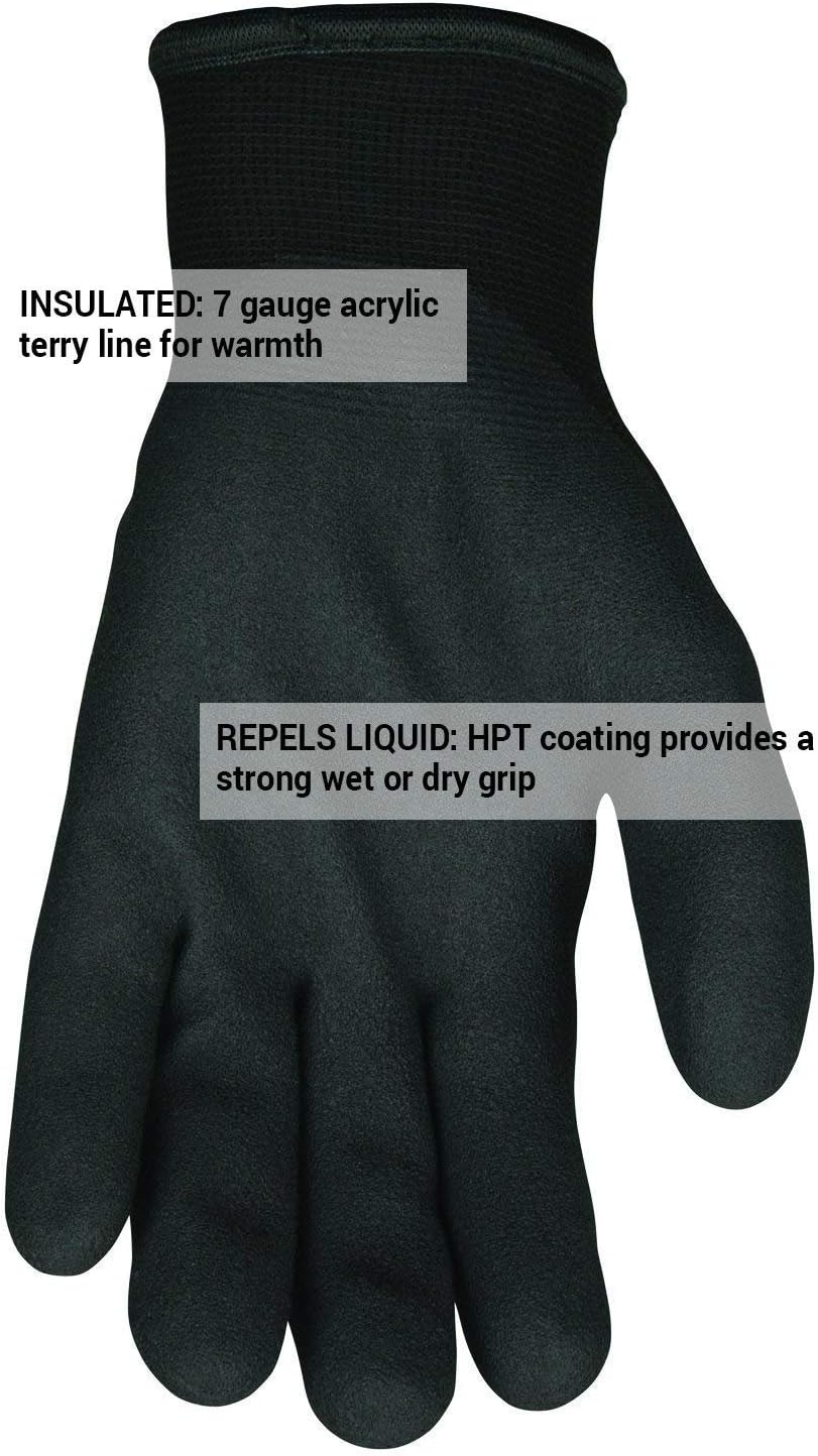 Memphis Glove N9690L Black Large Protective Gloves