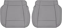 Vista 1 de U.S.AutoSeatCover 2017 para Ford F150 Lariat Driver Passenger Bottom Perf Fundas de asiento de cuero gris