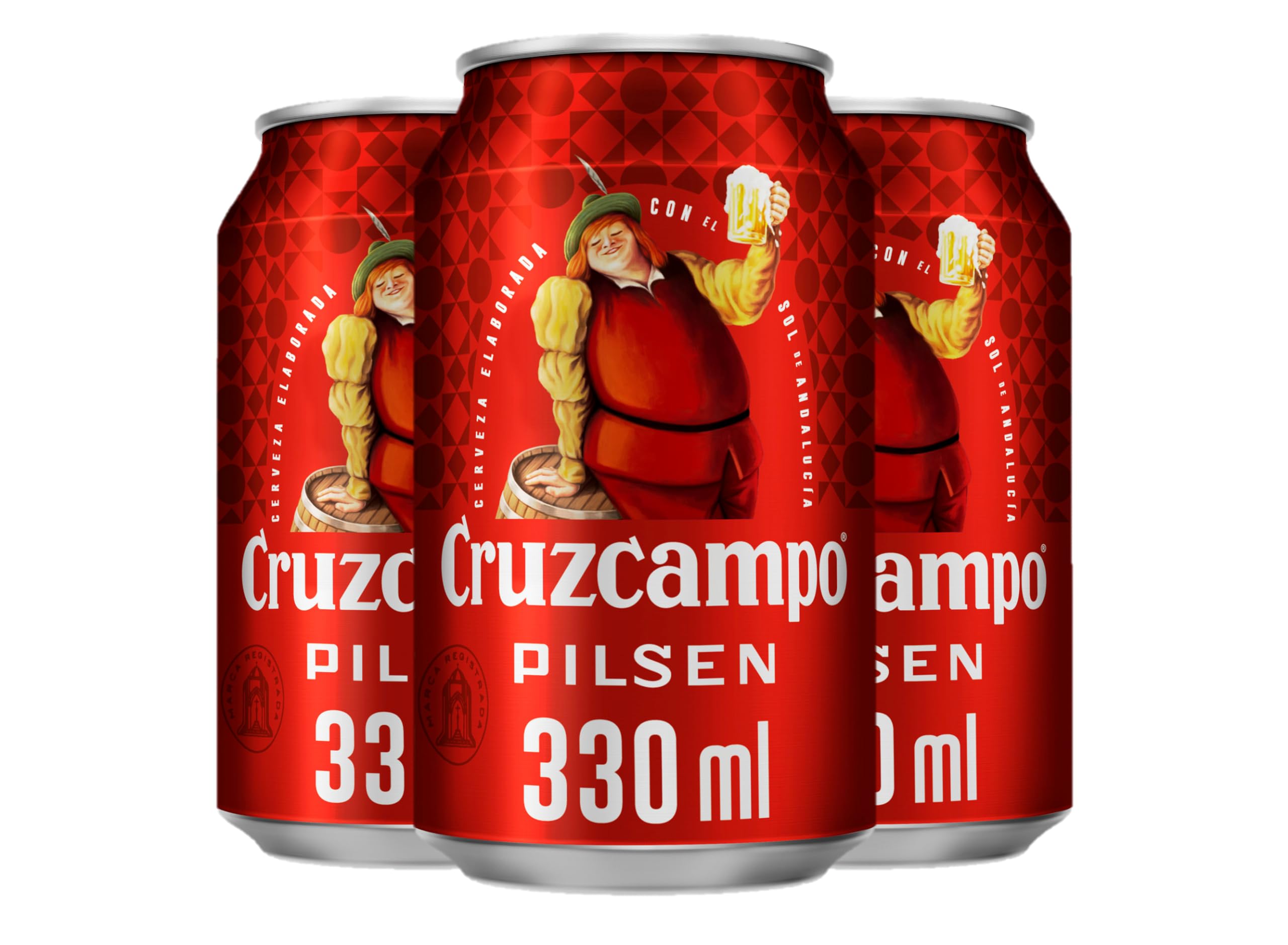 Cruzcampo Pilsen Cerveza Pack Lata 24x33cl