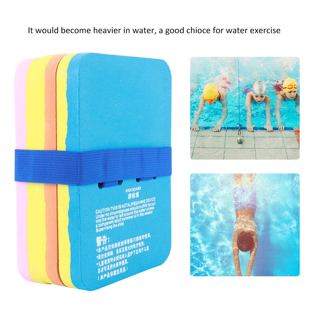Swimming Aid Kickboard, 3PCS Swimming Floating Board Back Kickboard Pool Safe Training Aid Equipment Tool Pool Exercise Equipment for Swimming Training Playing