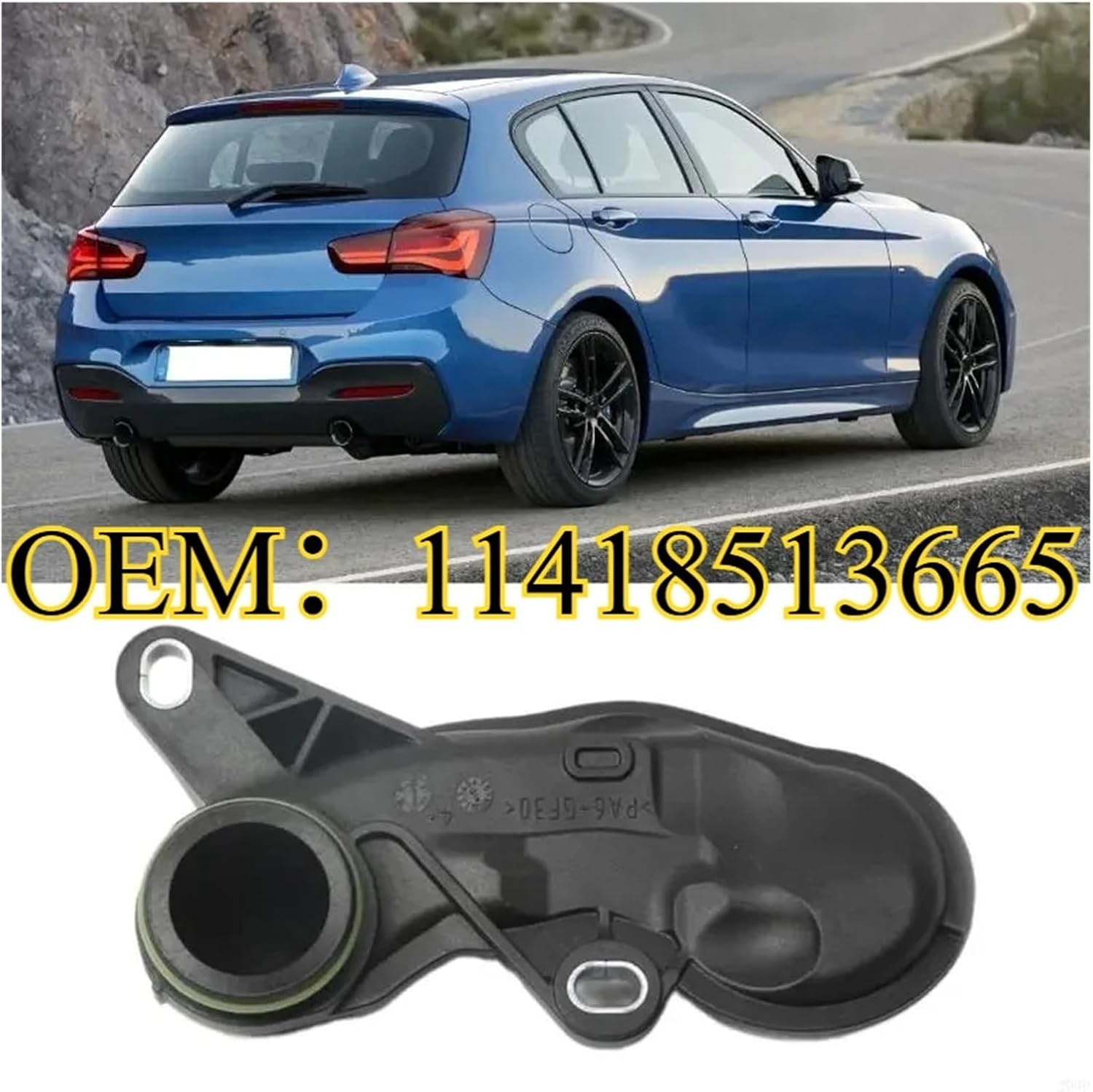 11418513665 Suction Hose Pipe Engine Oil Pick Up Tube Compatible with F20 118I F46 F23 218I 3GT Replacement Car Accessories