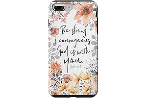 Christian quote iPhone 7 Plus/8 Plus Floral Watercolor Case