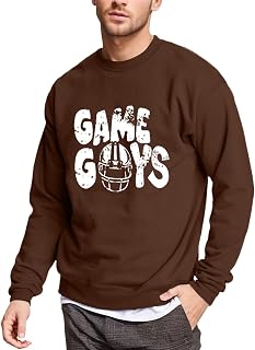 Duohropke Sweatshirt Men's Women's Print Crew Neck Oversized Hoodie Casual Long Sleeve Crew Neck Pullover Unisex Warm Tops Oversized Tops Hip Hop Streetwear