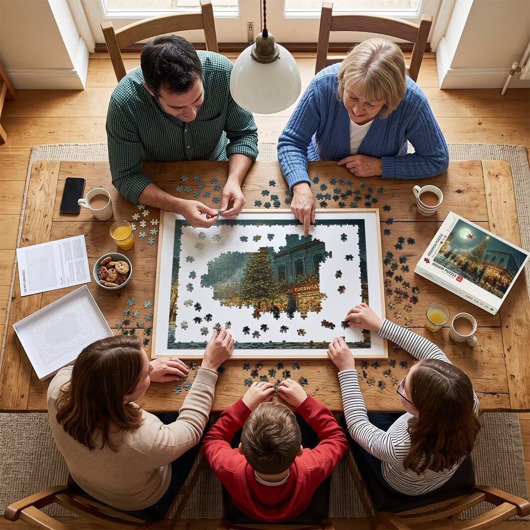 Puzzle 3000 Pièces Adultes, Puzzle Noël Impossibles pour Adultes -4582