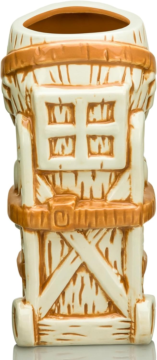 Geeki Tikis The Silence of the Lambs Hannibal Lecter Ceramic Mug | Party Cocktail Tumbler For Liquor and Beverages | Holds 18 Ounces