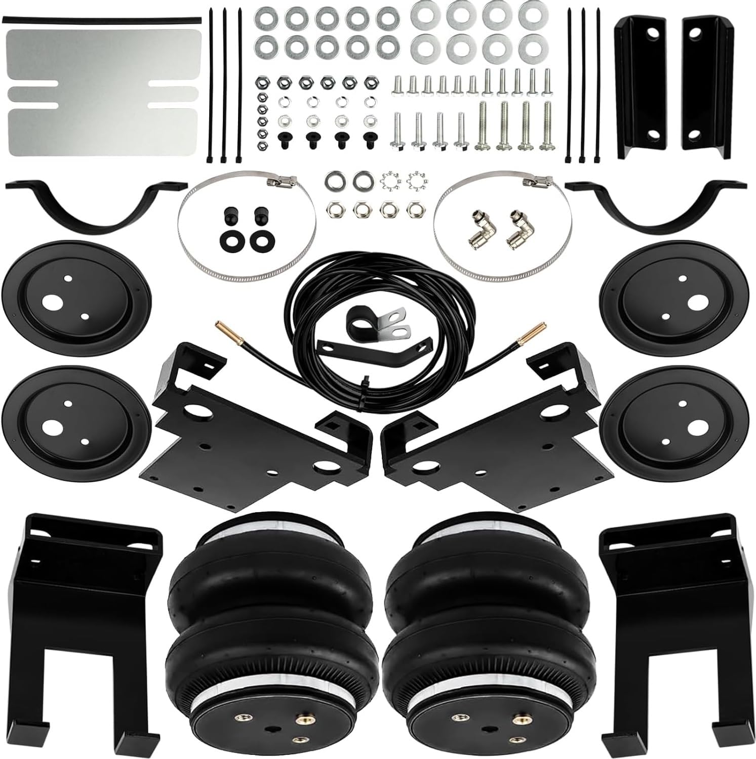 Air Suspension Kit 7500 XL Ultimate Air Spring Kit Compatible with Chevrolet Silverado 2500HD 3500 2001-2010, Fit for GMC Sierra 2500HD 3500 Pickup Replace Part #57575