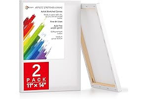 Simetufy Stretched Canvases - Ideal Frames for Canvas Paintings 11x14