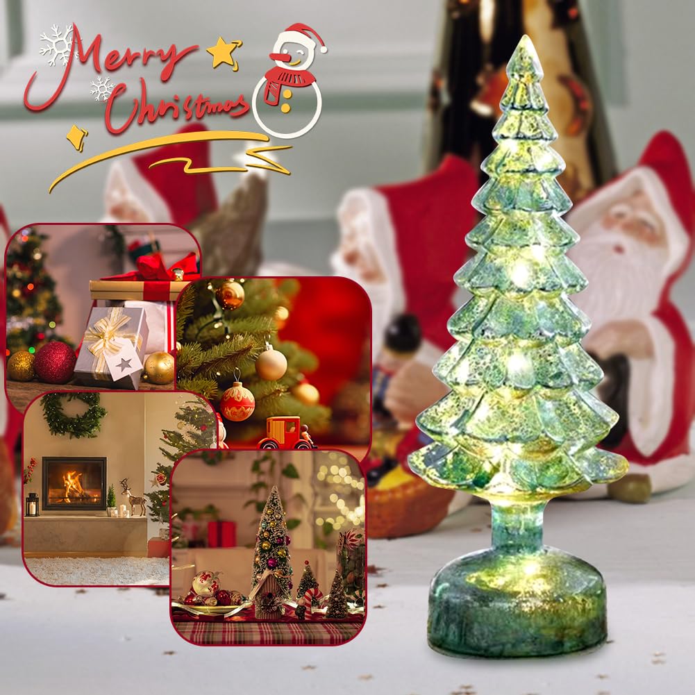 Amazon.co.jp: TOYERA 光るガラス クリスマスツリーオーナメント 装飾