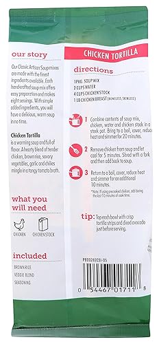 Miniatura 3 de Canterbury Naturals, Sopa de tortilla de pollo, 6.8 onzas