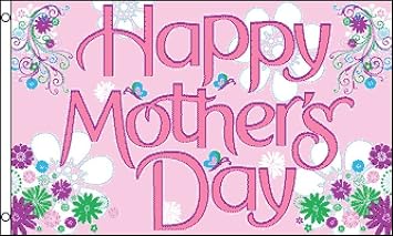 Happy Mothers Day Flag 3x5ft Poly