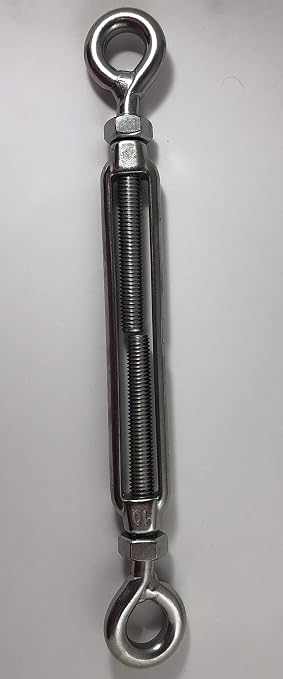 Tensor de Acero Inoxidable 316 Ojo y Ojo M10 miniatura 6