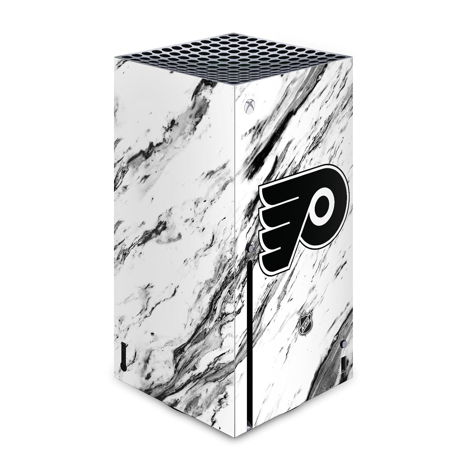 Head Case Designs Officially Licensed NHL Oversized Philadelphia Flyers Vinyl Sticker Gaming Skin Decal Cover Compatible With Xbox Series X Console