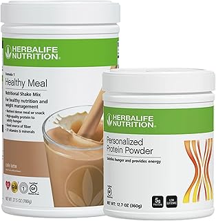 NUTRITION Formula 1 Duo (Cafe Latte 750g) Healthy Nutritional Shake Mix and Personalized Protein Powder 360g
