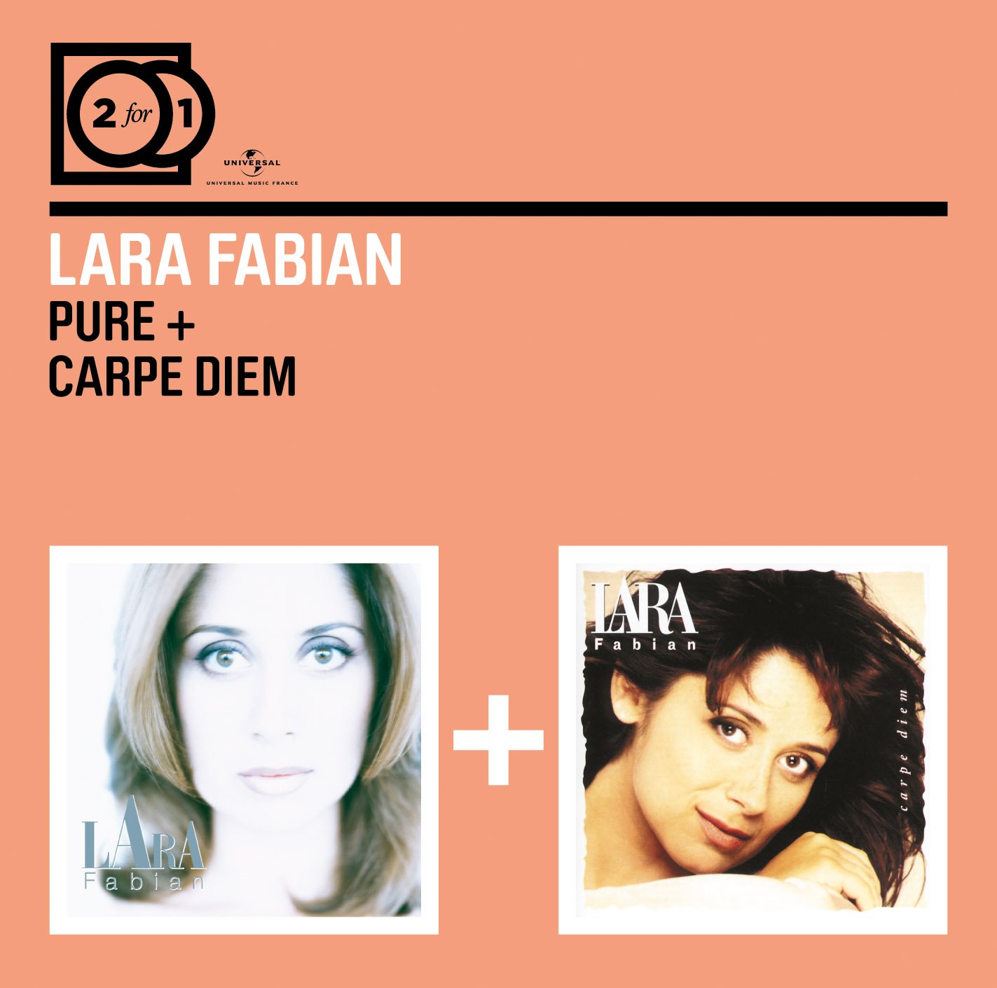 2 Pour 1 - Pure/Carpe Diem [Audio CD] Fabian, Lara