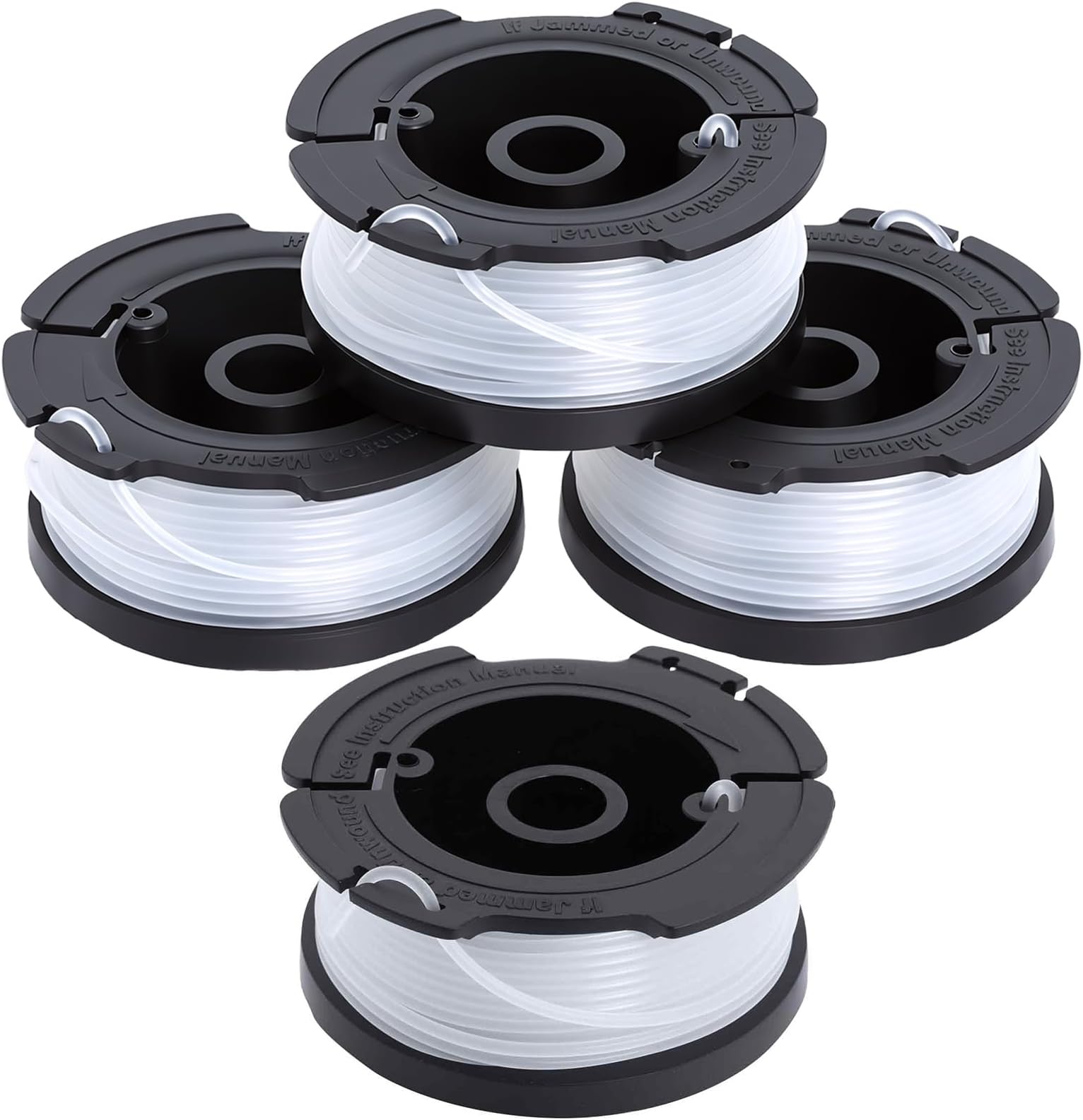 Poweka A6485 A6481 Spool Line Compatible with Black Decker Reflex Strimmer