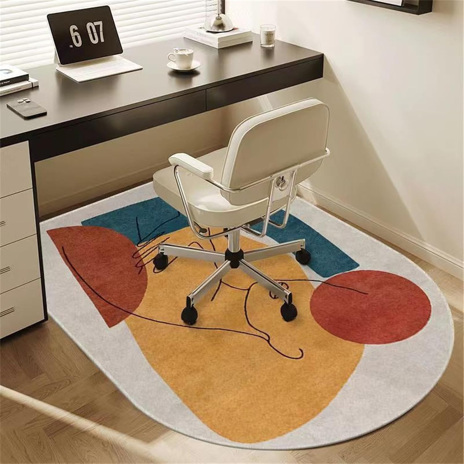 Alfombras protectoras para suelos de madera en tu setup gaming alfombrilla moderna roja 90x120