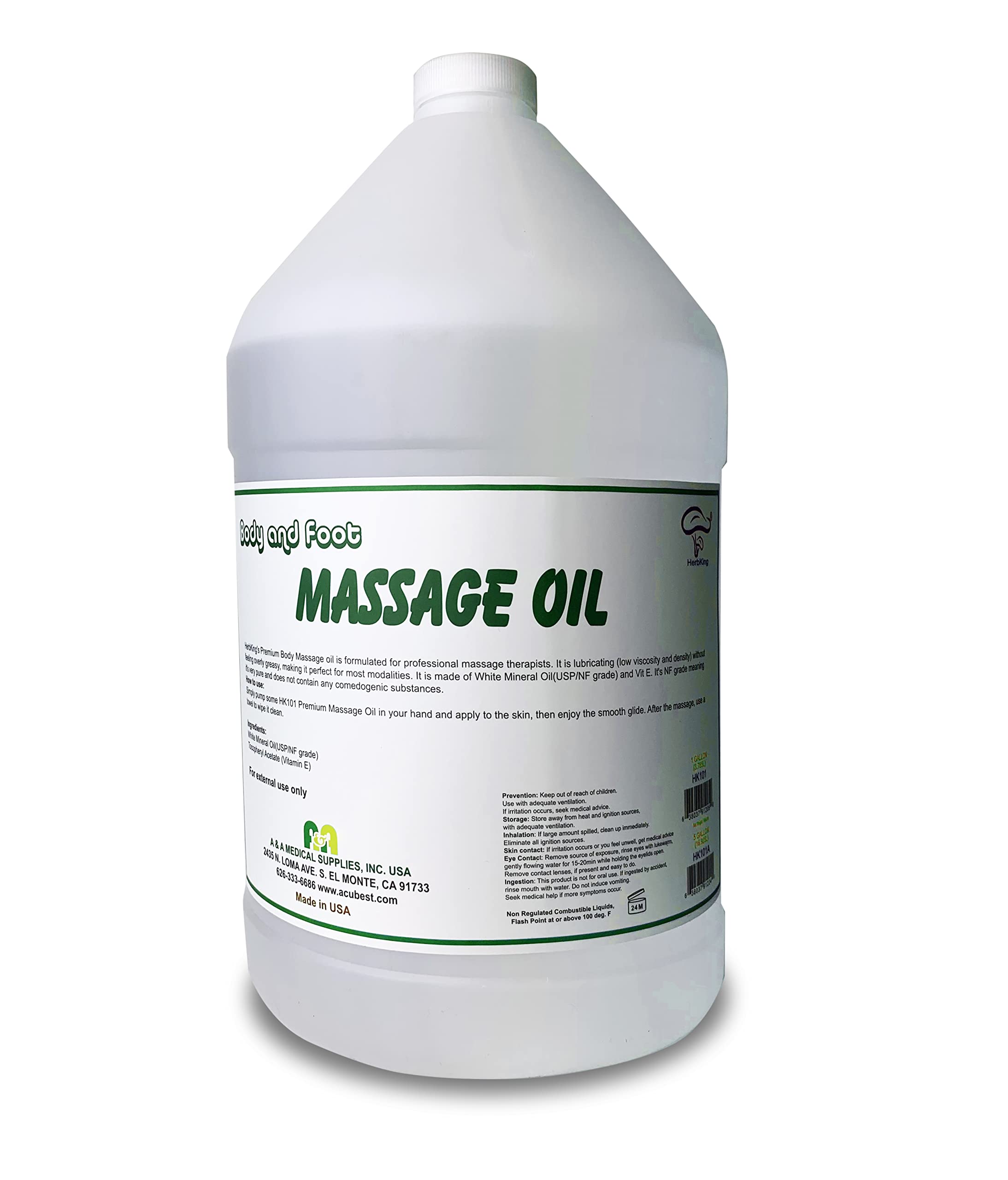 A&A Premium Body Mineral Oil for Spa and Massage | USP Grade | Relaxing | Soothing | Therapeutic | Repair Dry Skin | Hydrate and Nourish | Unscented | Clear | Allergy-Friendly (4)