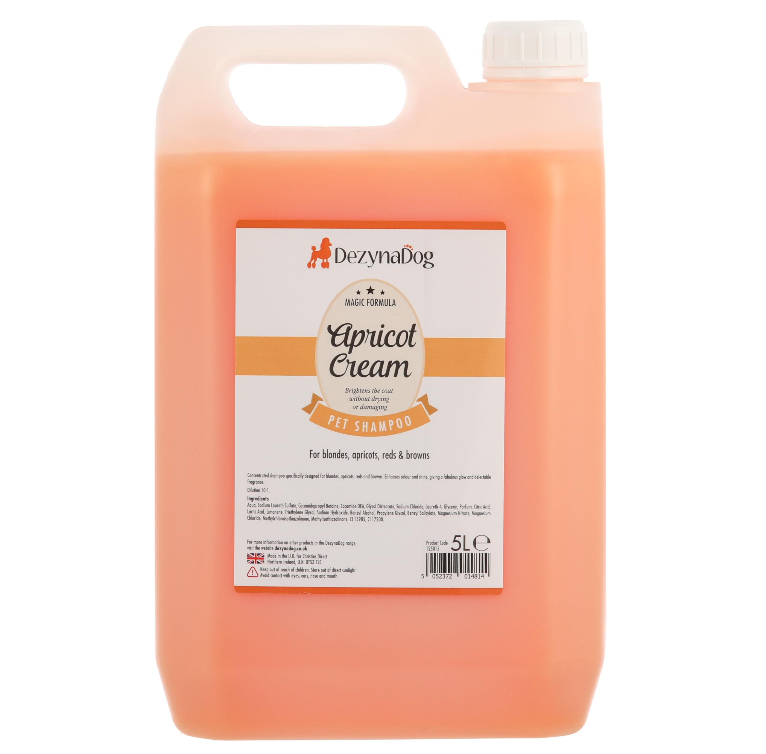 Magic Formula morelowy szampon dla zwierząt domowych, 5 litrów