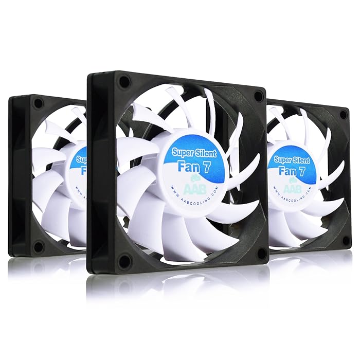 Buy AABCOOLING Super Silent Fan 7 Silent and Efficient 70mm Fan with