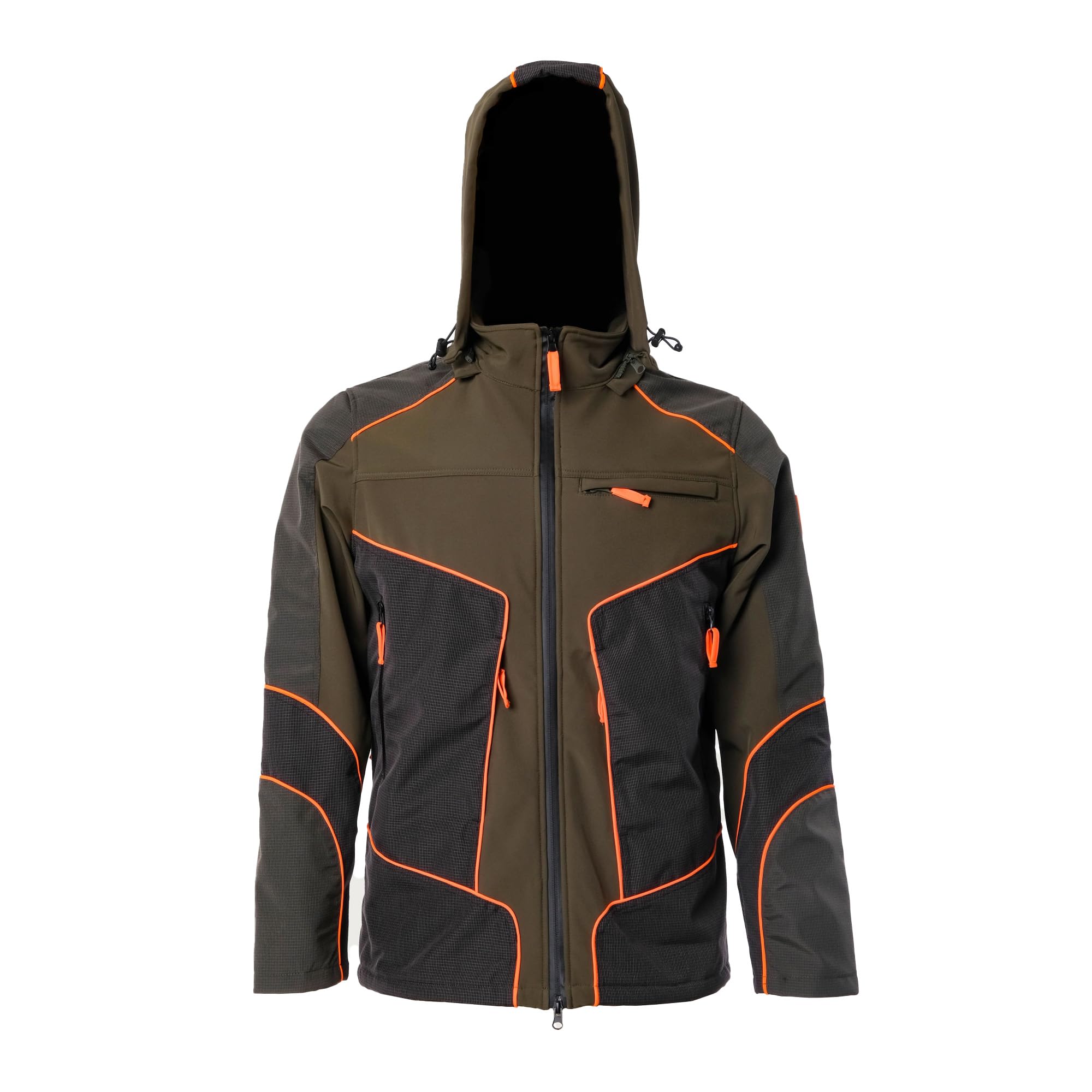 fratelliditalia.org Completo Tecnico Softshell e pantalone elasticizzato antistrappo impermeabile antivento ideale caccia lavoro e Outdoor