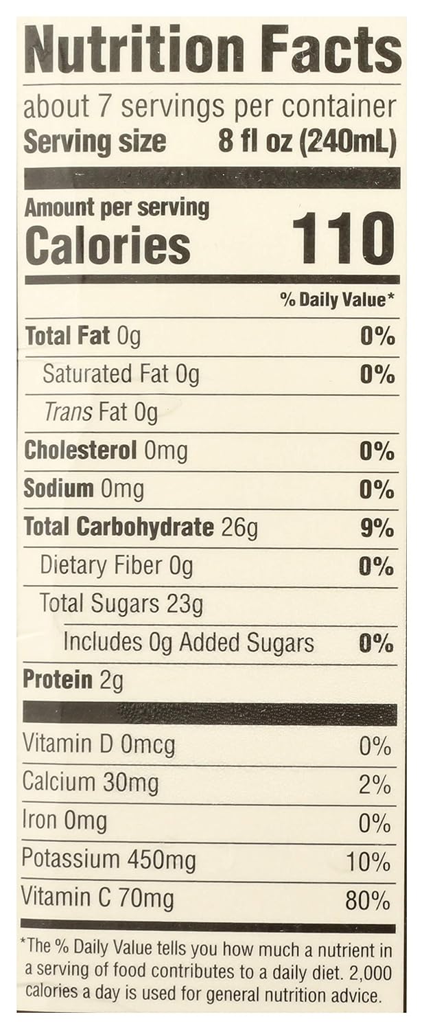 365 by Whole Foods Market, Orange Juice, Not From Concentrate, 59 Fl Oz