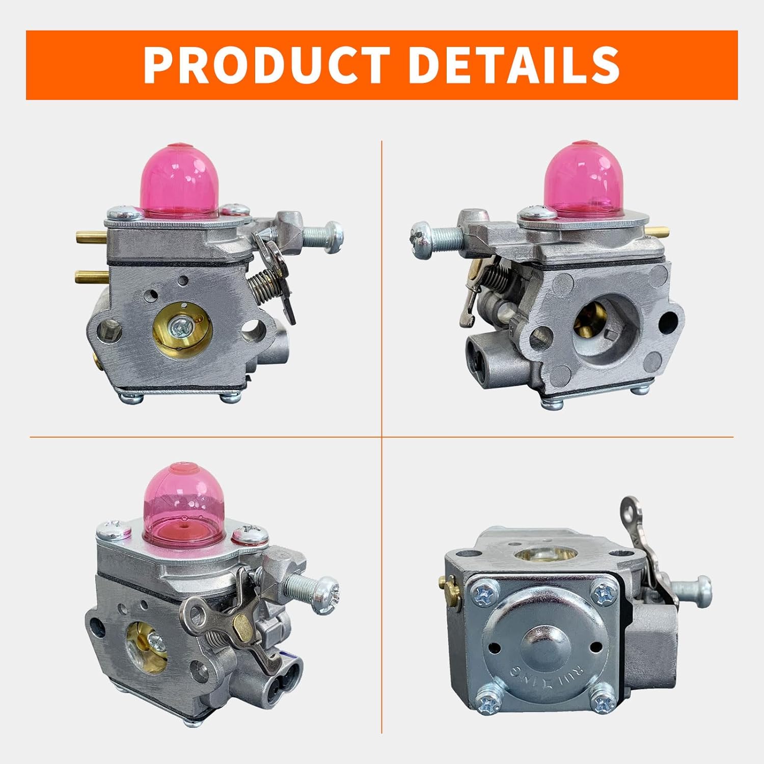 Ruixing OEM 753-06190 Carburetor for Craftsman WS2200 WC2200 WS210 WC210 Bolens BL110 BL160 Troy Bilt TB22 TB22EC TB32EC TB80EC 25cc 27cc MTD Trimmer weed eater Murray M2500 M2510 b2000 Leaf Blower