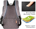 Hp hope Sac à dos pour ordinateur portable, sac à dos de voyage 15.6 Inch Computer Work Backpack pour les femmes hommes Business, College, Casual Daypack