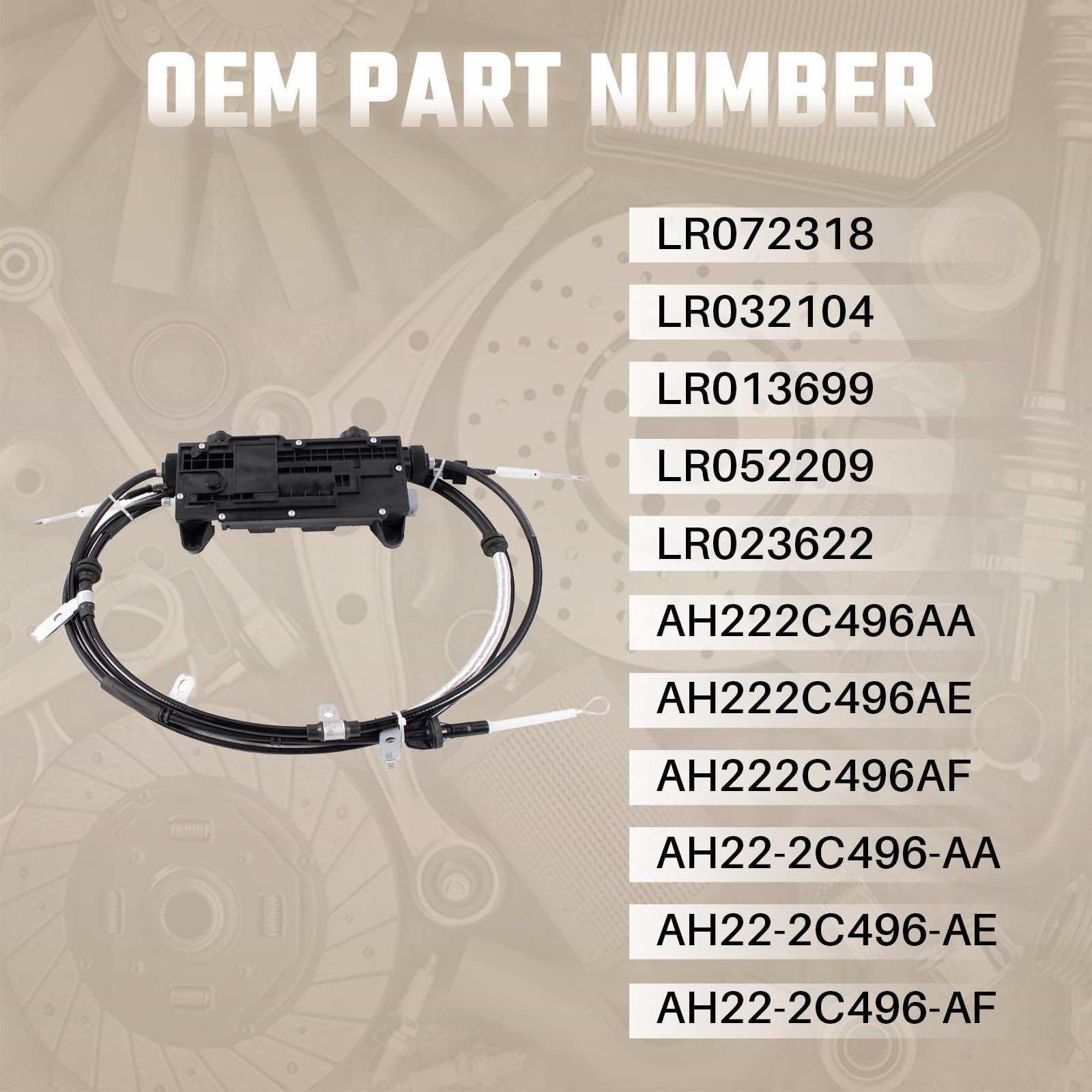 Modulo freno di stazionamento elettrico compatibile con LR4 Discovery 4 L319 2010-2016 Range Rover Sport L320 2010-2013, ricambio per LR072318 LR013699