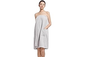 Plush Women's Towel with Velcro: Ultimate Comfort and Convenience