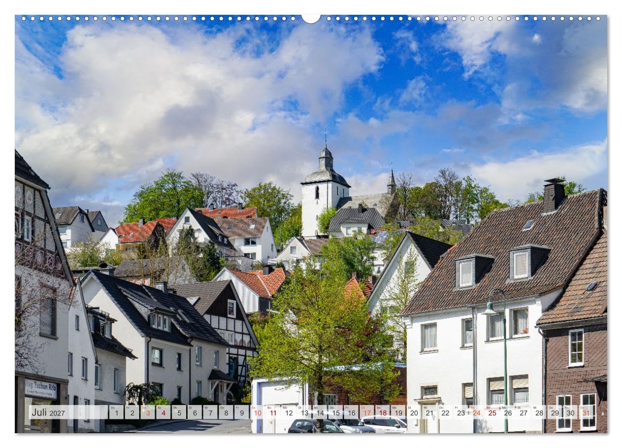 CALVENDO - Warstein Impressionen (hochwertiger Premium Wandkalender 2027 DIN A2 quer), Kunstdruck in Hochglanz: Eine geniale Auswahl der schönsten Bildmotive von Warstein