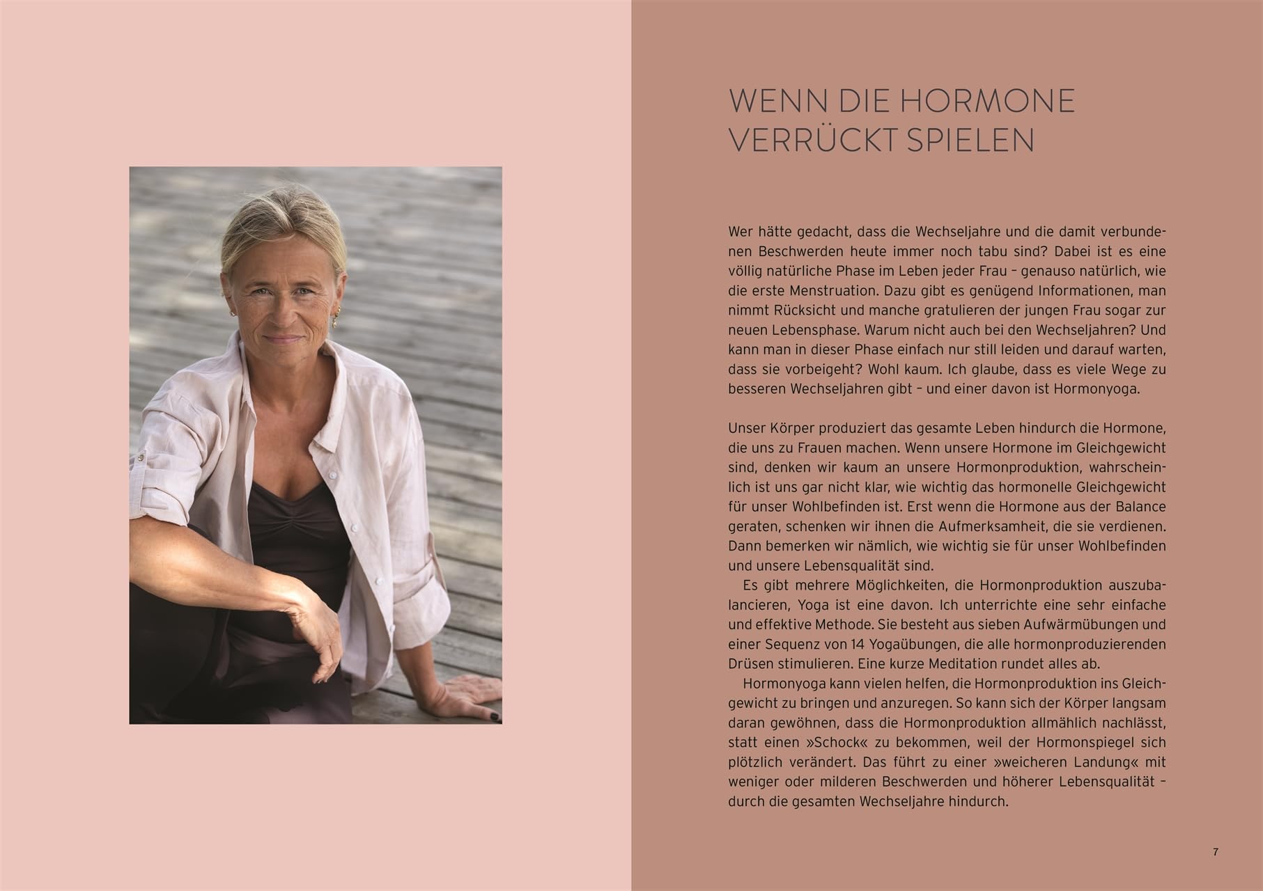 Hormonyoga für die Wechseljahre: Mit sanftem Yoga zu hormoneller Balance und Wohlbefinden für Körper und Geist. 14 Yoga-Serien - auch für Anfängerinnen