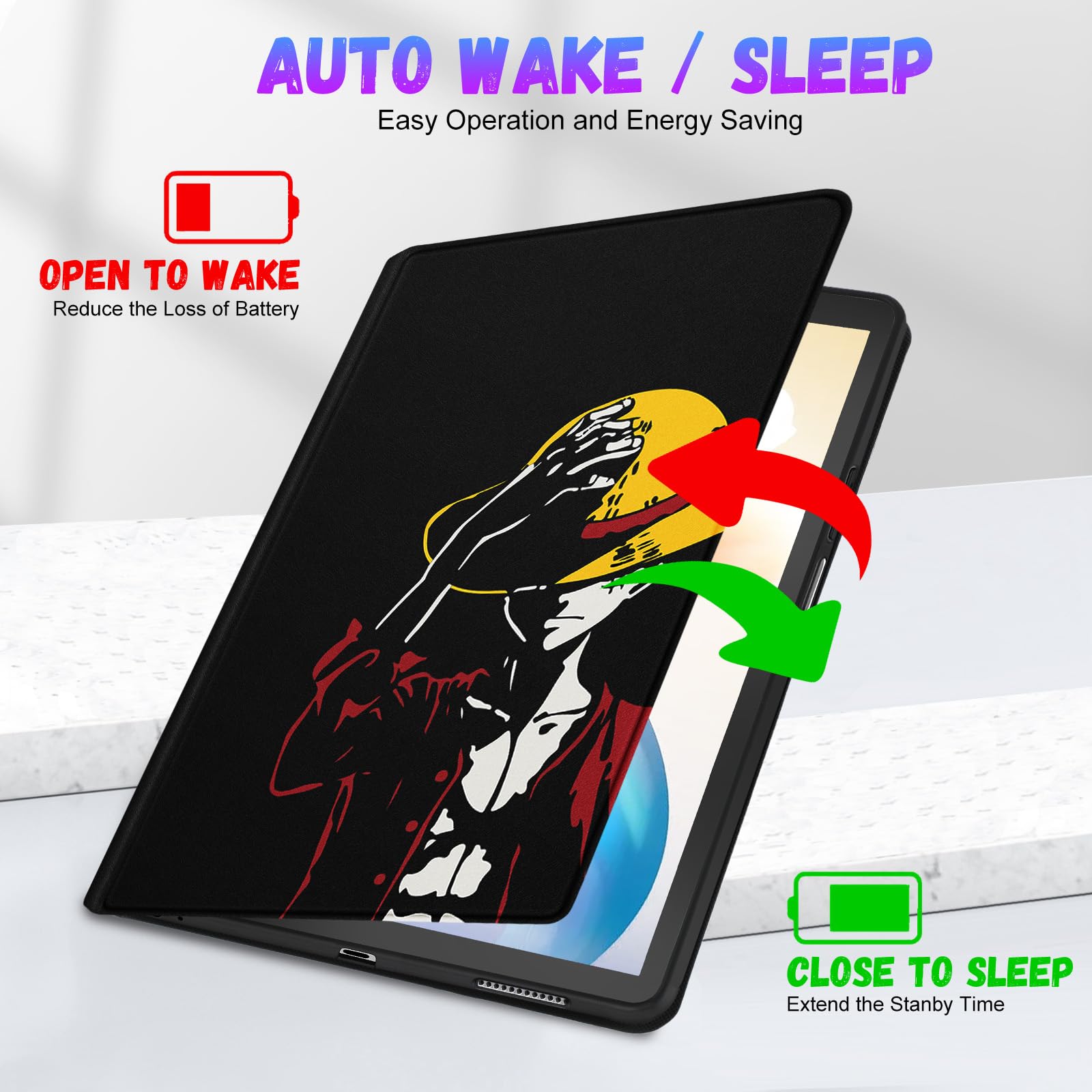 Amazon.com: Funda moderna para Lenovo Tab M9 de 9 pulgadas 2023