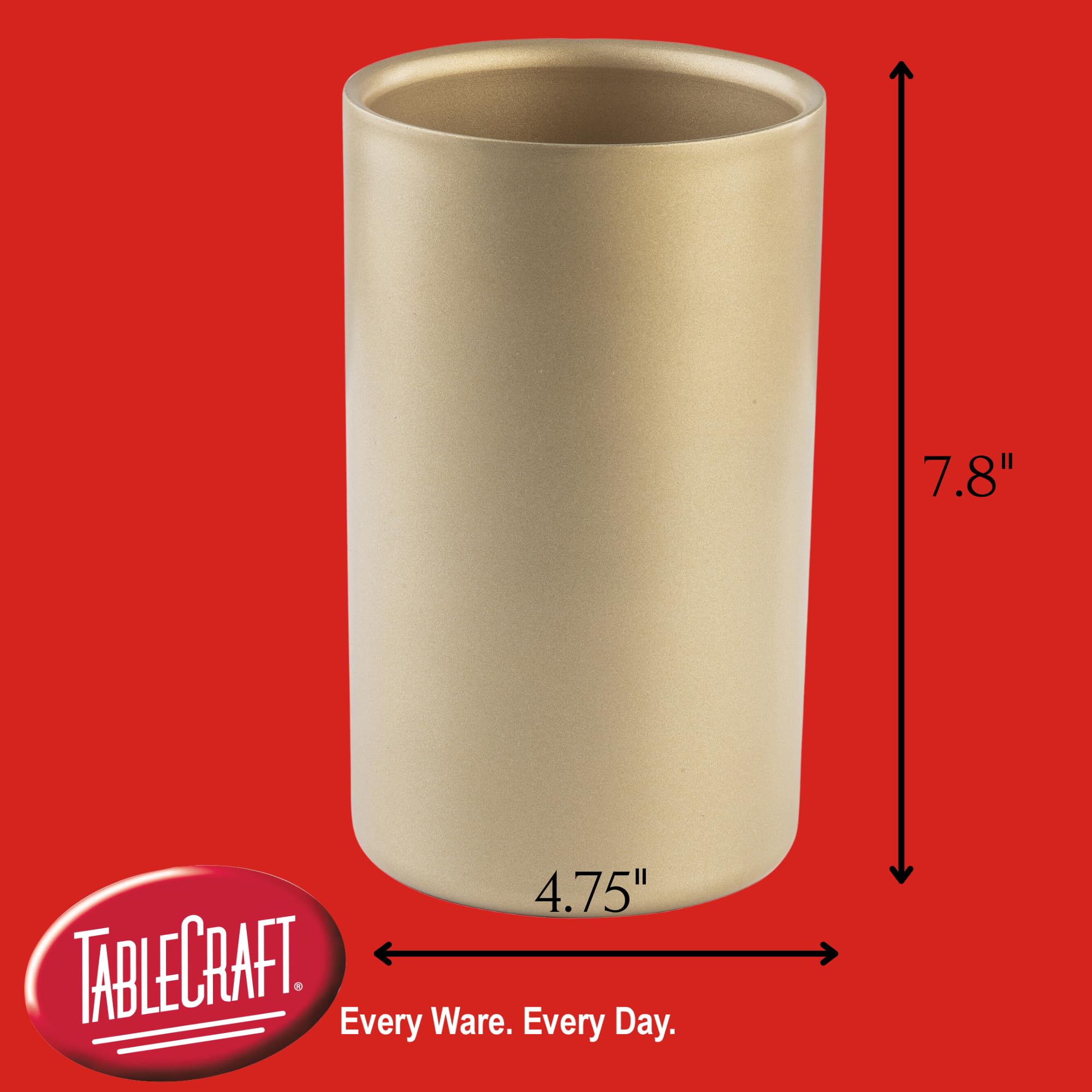 Kalalou Galvanized Turkey Wine Chiller, One Size, Gray