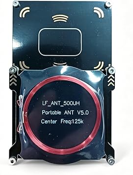 Proxmark3 RDV2 RFID Card Reader Writer Kit, NFC 5.0 Smart Chip Copier Programmer, IC/ID Key UID S50 Decoding Duplicator, Support 125KHz/13.56MHz RFID Tags PM3